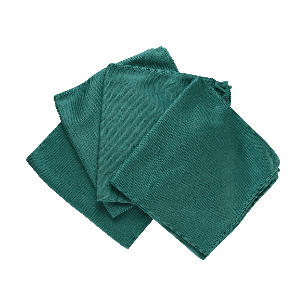 MF2G - Dark Green Microfiber Glass Towel - 16