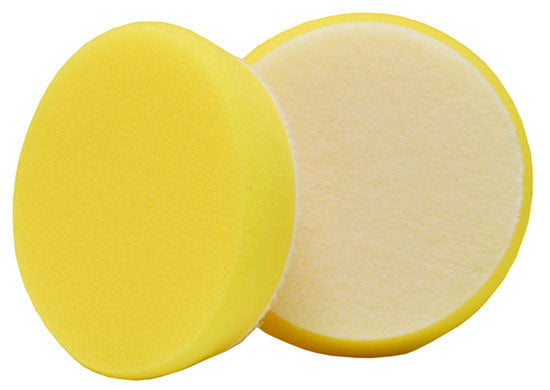  CCS Yellow Foam Cutting Pad (Pack of 2)- Buffing, Cutting, &  Car Polish Pads - Premium Grade Hook & Loop Buffing Polishing Pads - Coarse  Foam Buffing Pads Safe for All