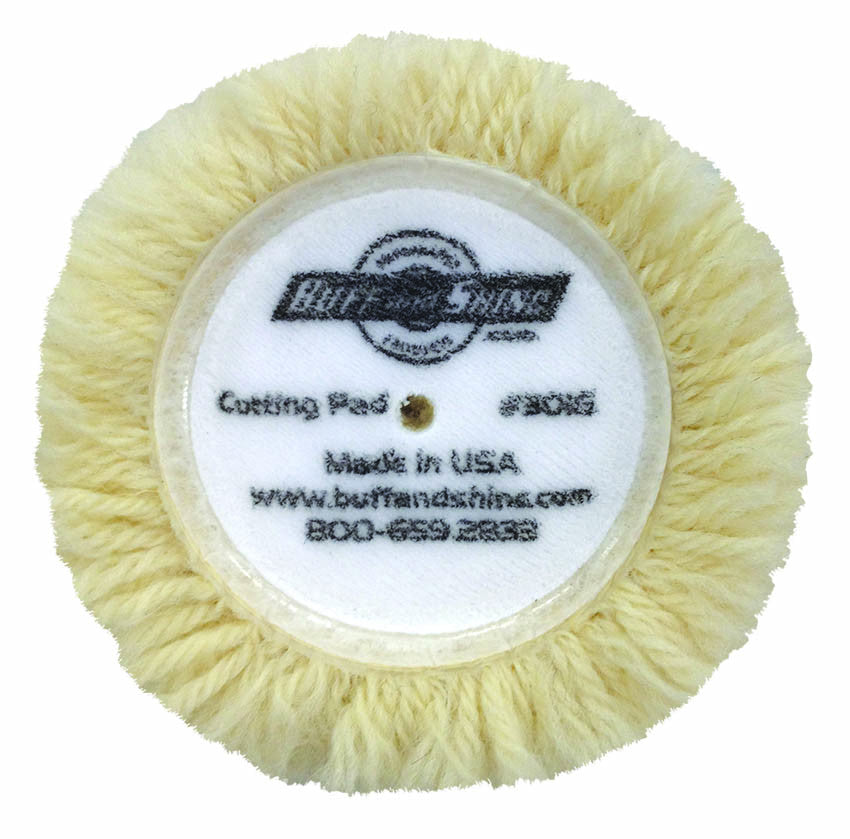 Grip Wool Buffing Pads - 7503GY - Buff and Shine Mfg.