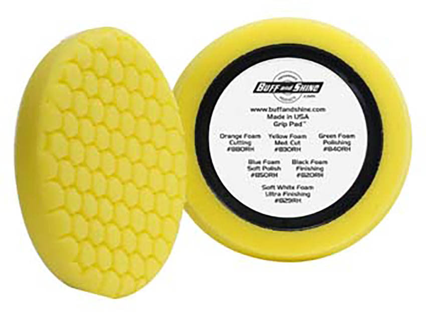 Center Tee Contour Foam Pads - 920GT - Buff and Shine Mfg.