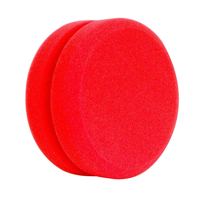 4.5 Premium Red Foam Applicator Pad (BULK) - Buff and Shine Mfg